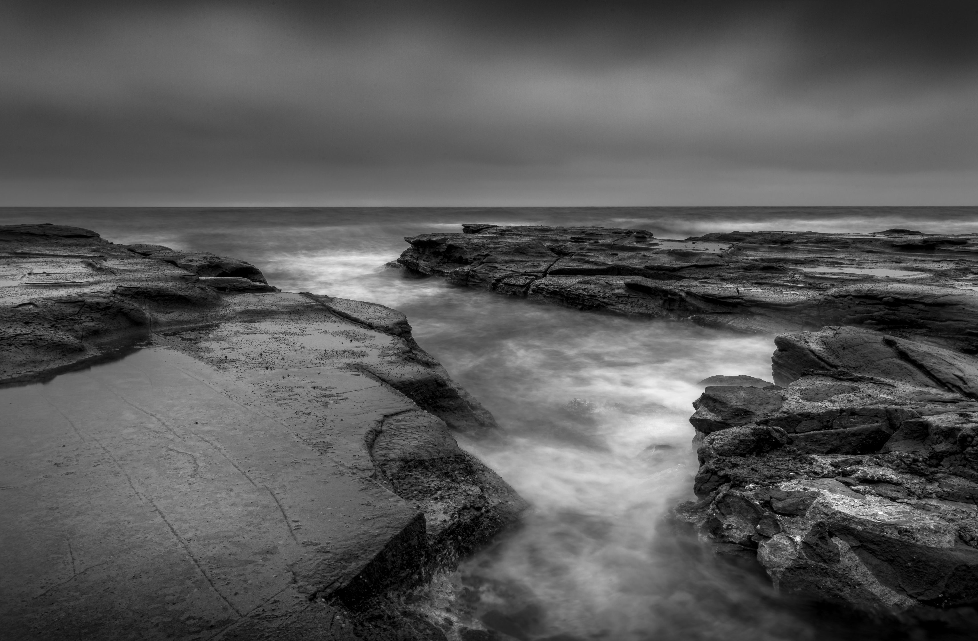 Felsen im Meer