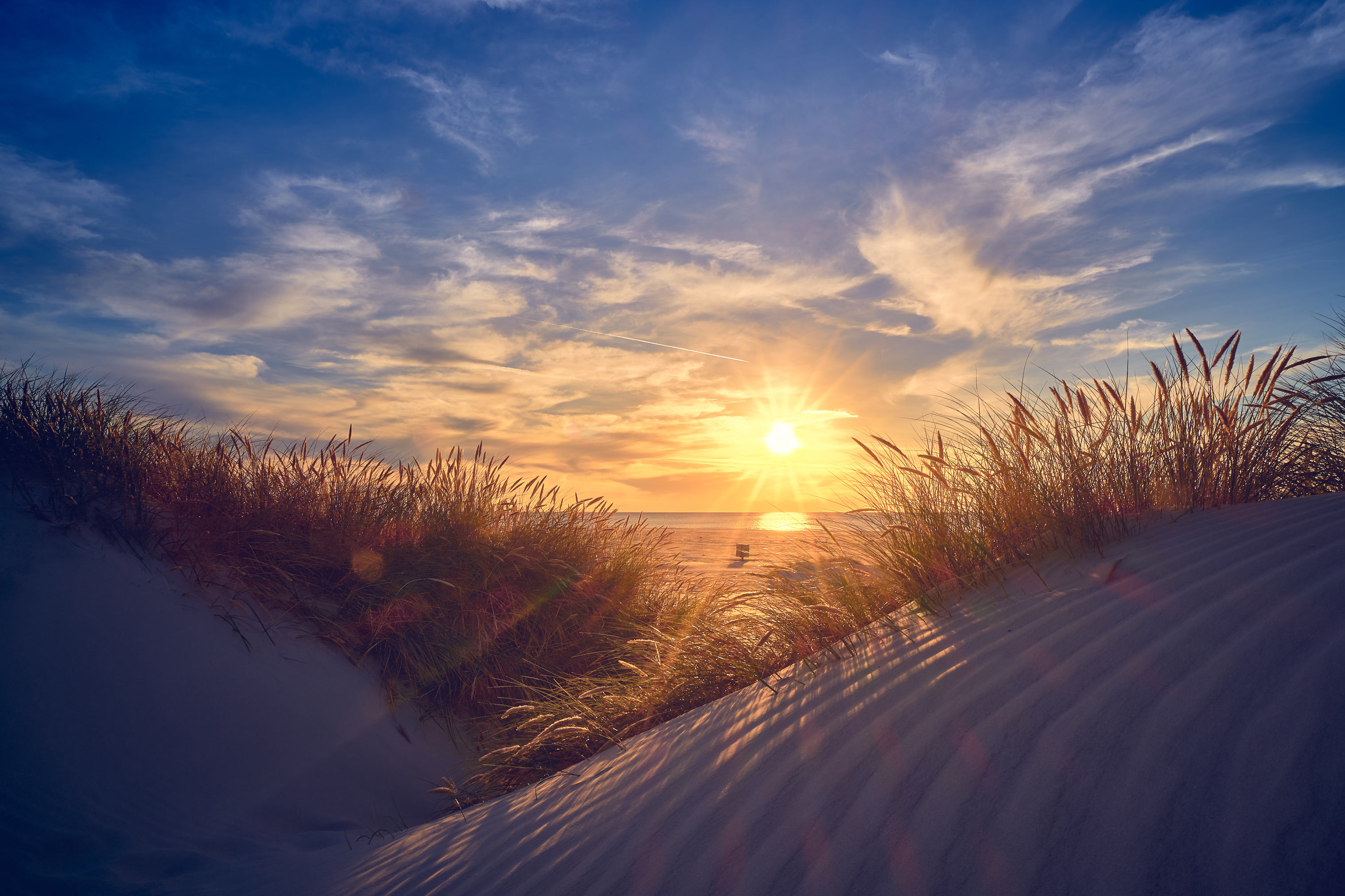 Düne im Sonnenuntergang I